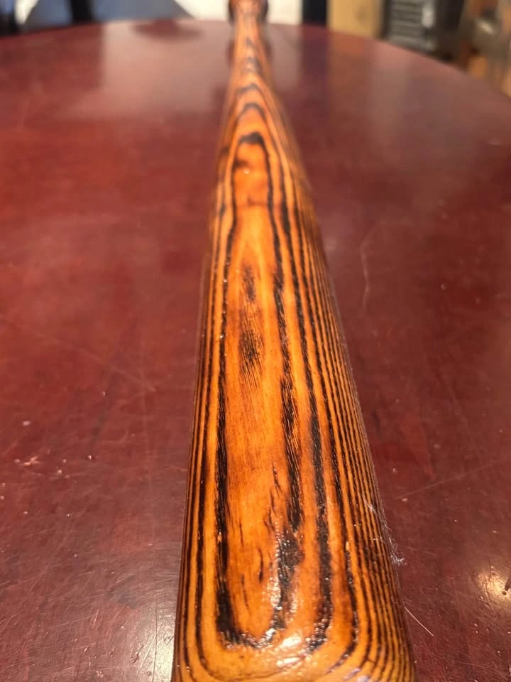 Custom Flame-Burned Baseball Bat – Stunning Display Piece - photo 5