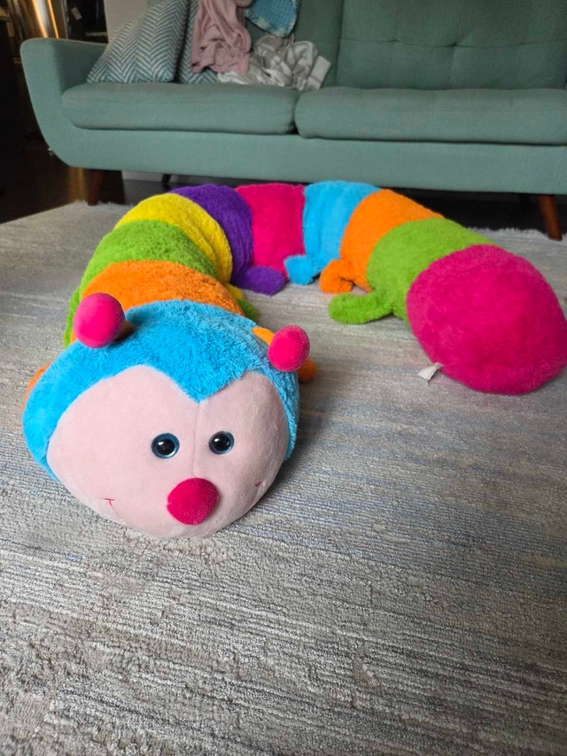 Rainbow Plush Caterpillar