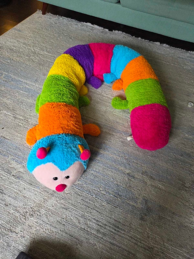 Rainbow Plush Caterpillar - photo 2