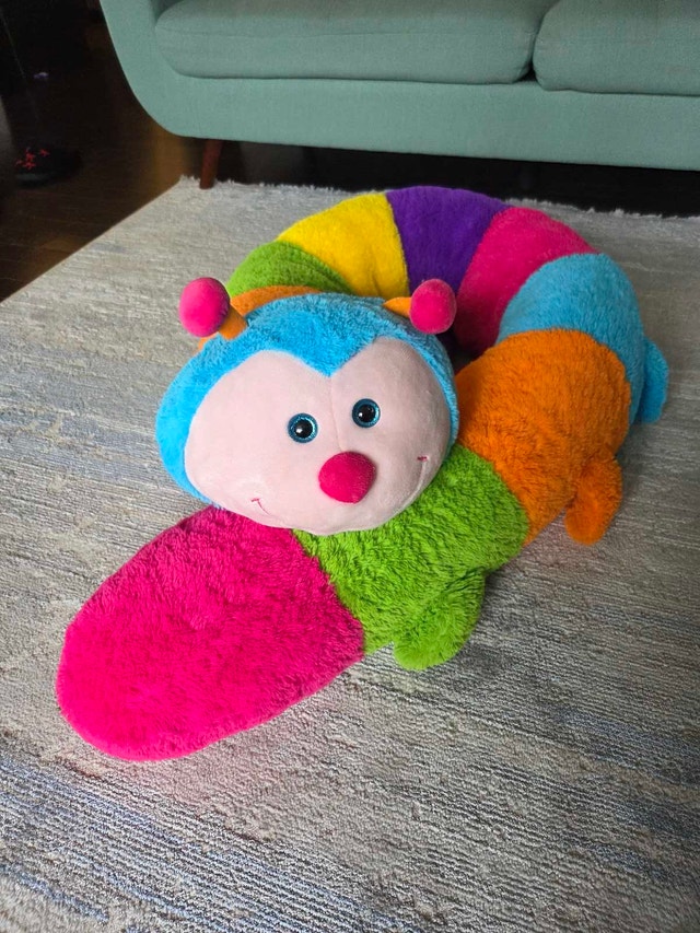 Rainbow Plush Caterpillar - photo 3