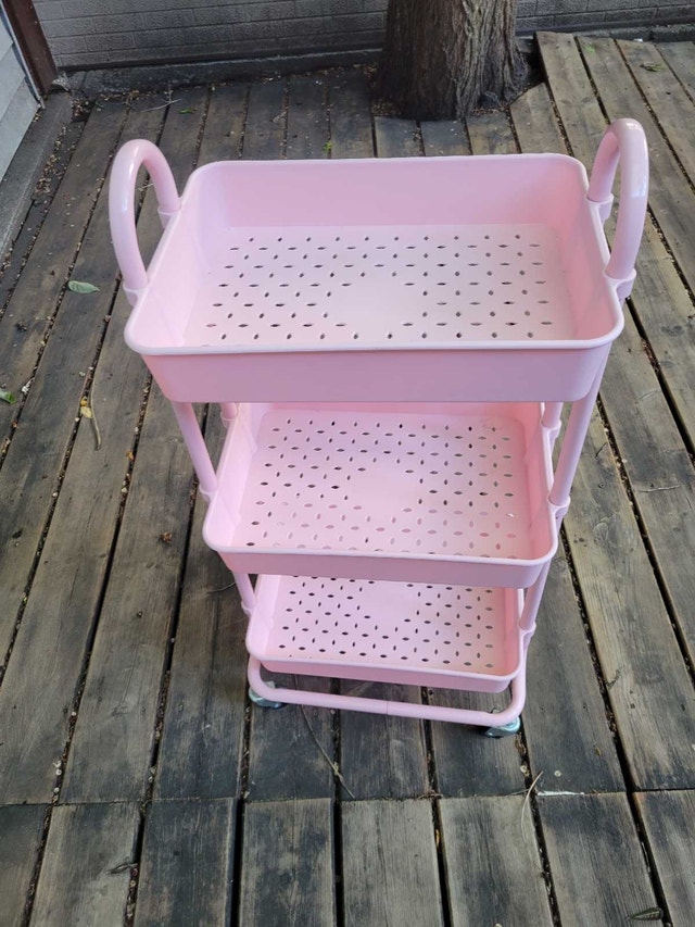 3-Tier Rolling Utility Cart