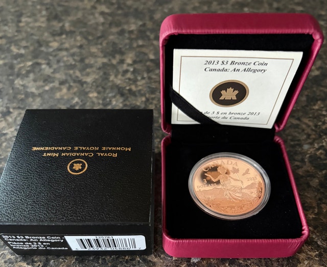 Royal Canadian Mint Bronze Coin