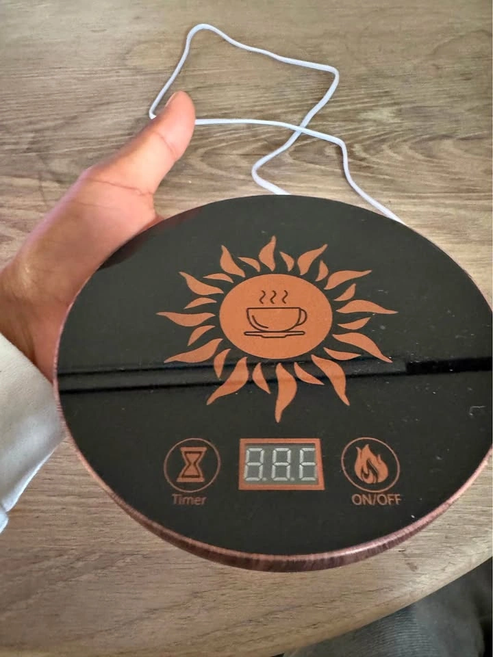 Coffee mug warmer for desk