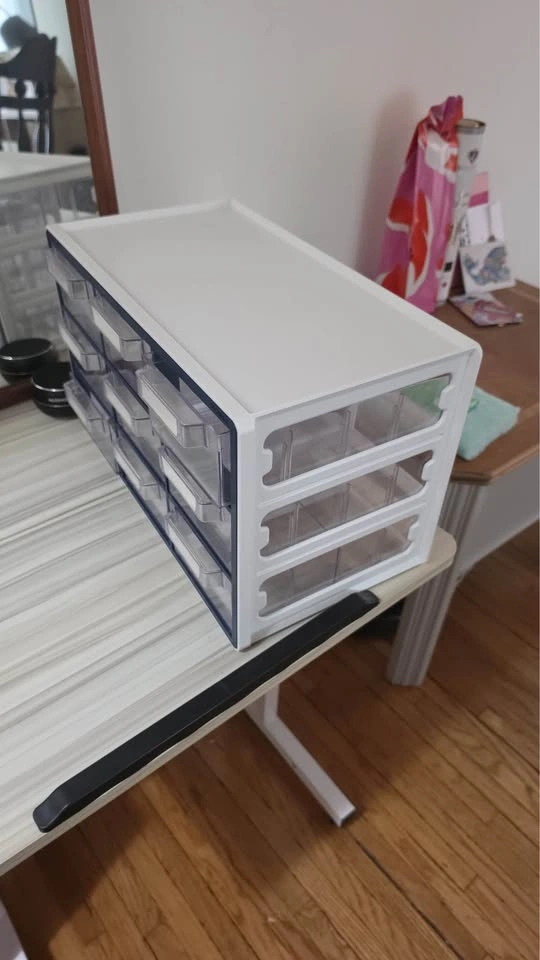 Sysmax 9-drawer acrylic organizer - photo 2