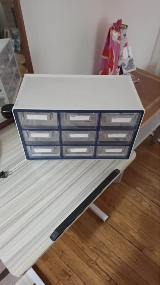 Sysmax 9-drawer acrylic organizer - photo 3