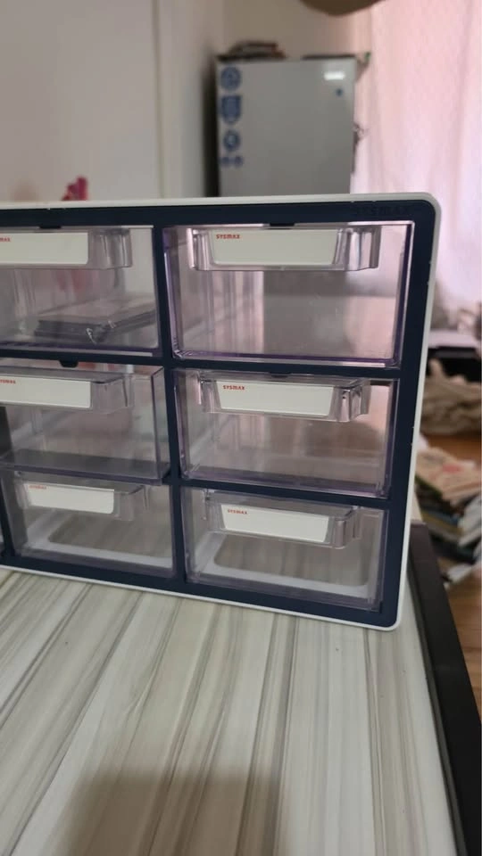 Sysmax 9-drawer acrylic organizer - photo 4