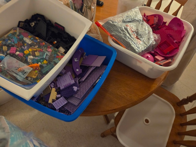 Buckets of Lego and manuals - photo 4