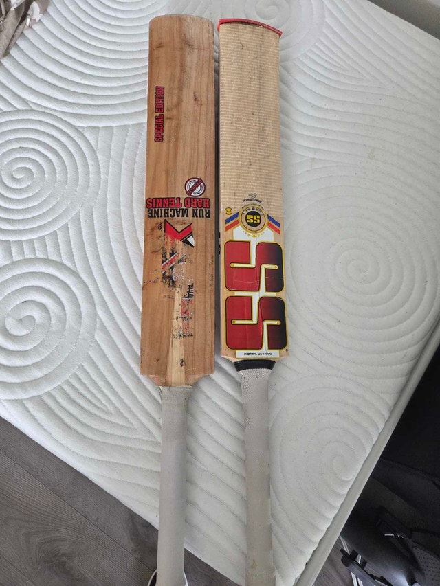 2 Adult Cricket Bats – SS Kashmir Willow + Hard Tennis Ball Bat
