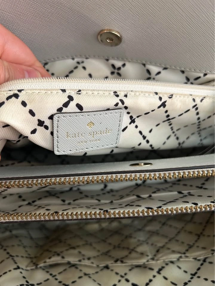 Kate Spade New York Light Blue Saffiano Leather Tote Bag - photo 3