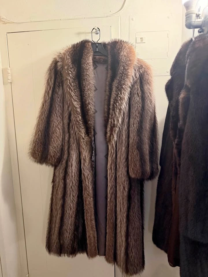 Vintage Cougar Fur Coat