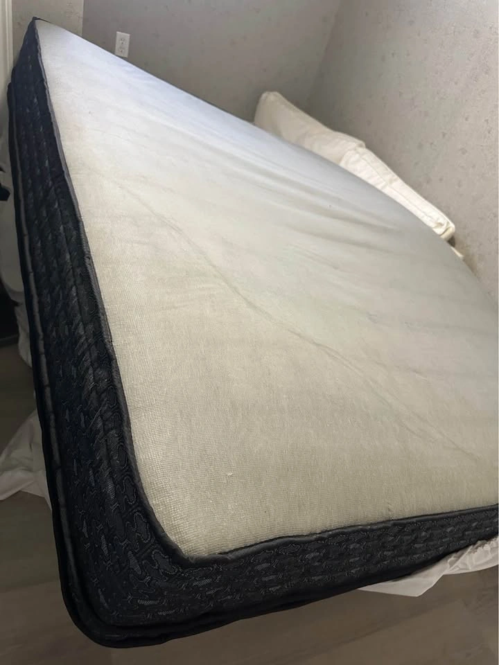 Sealy Posturepedic 15 inch Queen with protector and box spring - photo 2