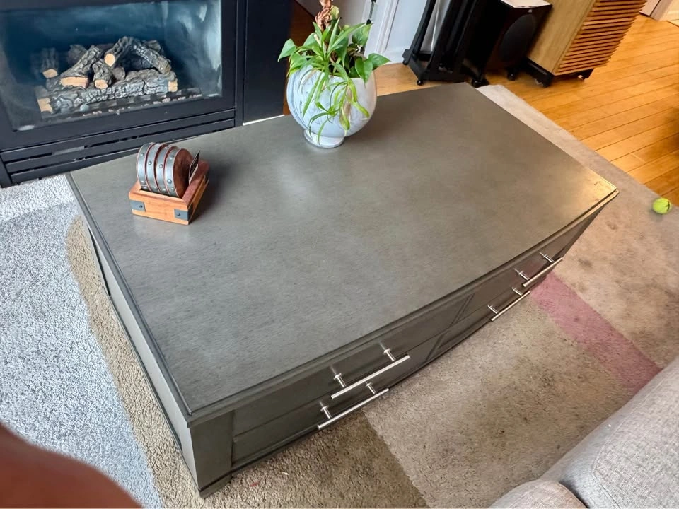Solid Lift Top Coffee & Side Table - photo 2