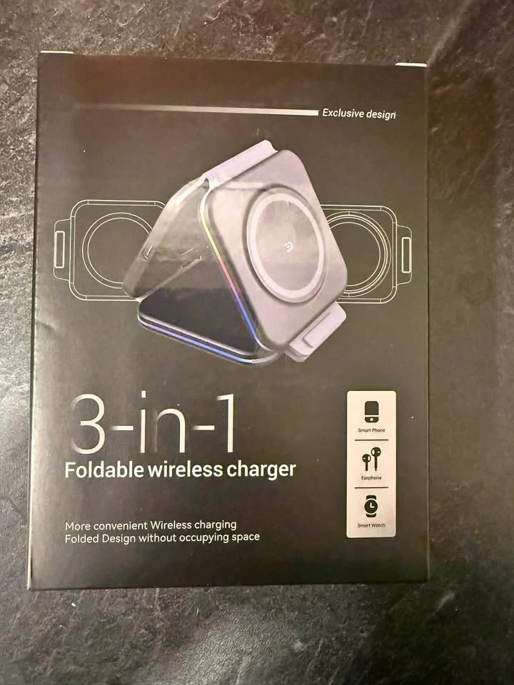 Brand New 3-in-1 wireless charger