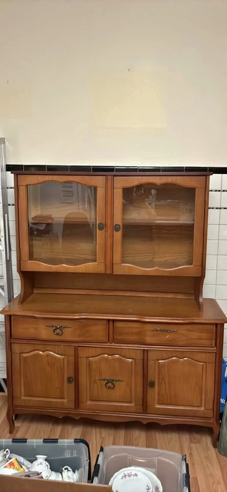 Wood Hutch/ credenza