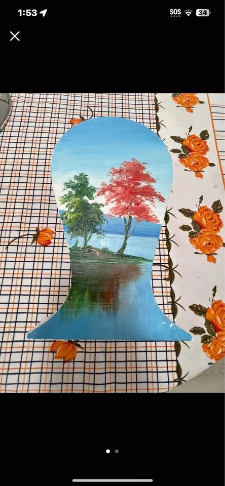 landscape art piece decoration
