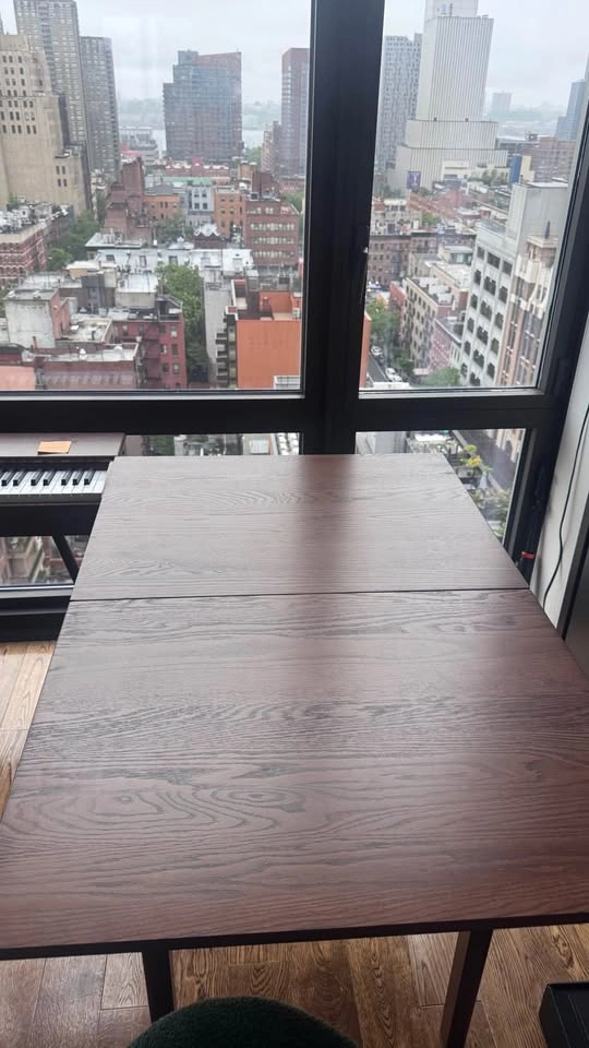 Selling Expandable Solid Wood Dining Table - photo 3