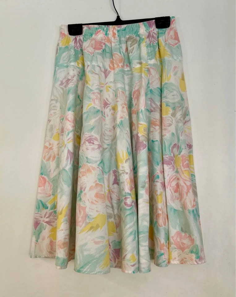 GIOVELLI Vintage Floral Midi Skirt- Large - photo 4