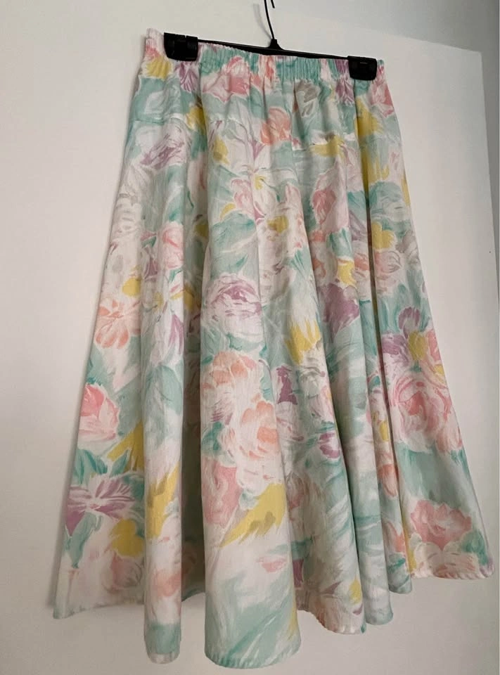GIOVELLI Vintage Floral Midi Skirt- Large - photo 5