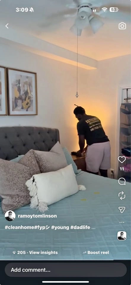 King size bed