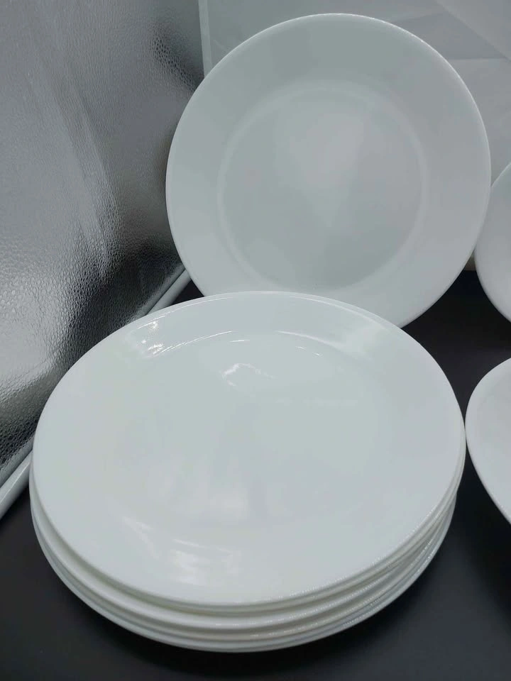 Corelle Plain White Dinnerware Set Of 20 - photo 2