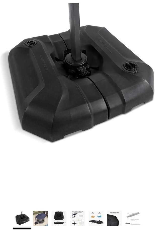 Purple Leaf Umbrella Water Tank Base - photo 2