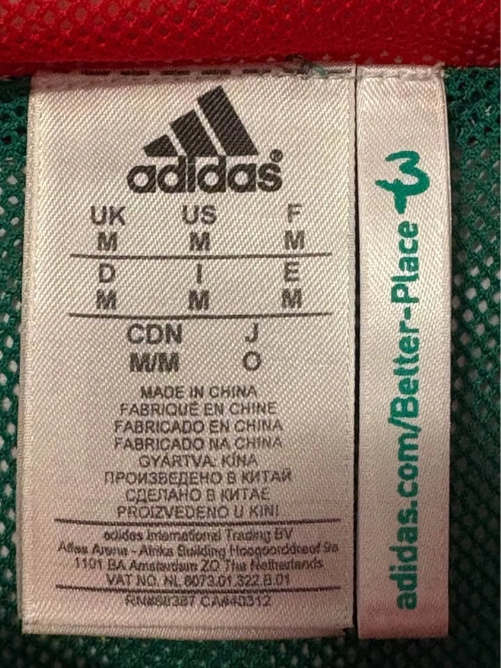 México Adidas Soccer World Cup Jacket - photo 4