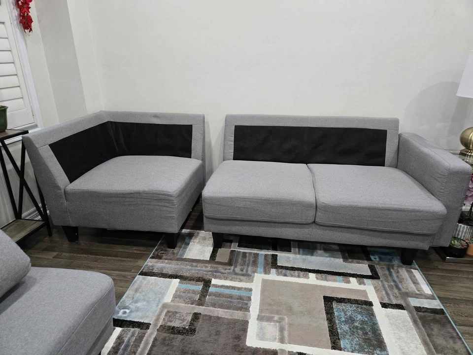 Grey Modular Sectional Sofa - photo 2