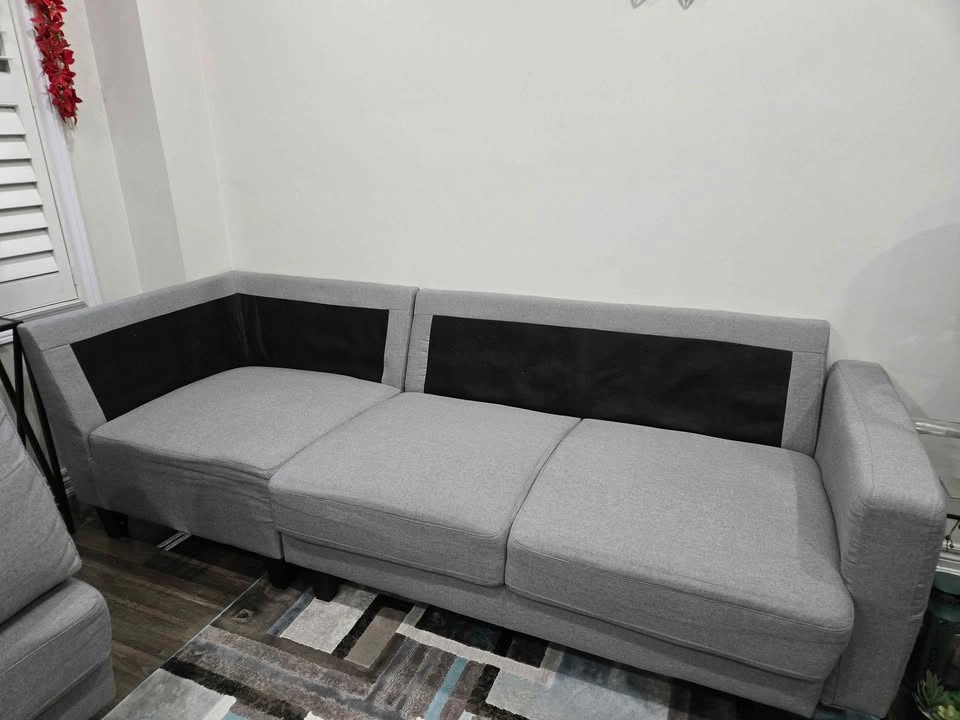 Grey Modular Sectional Sofa - photo 3