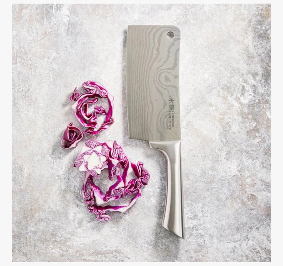 Cuisinapro Damashiro Cleaver 6.5in - photo 2