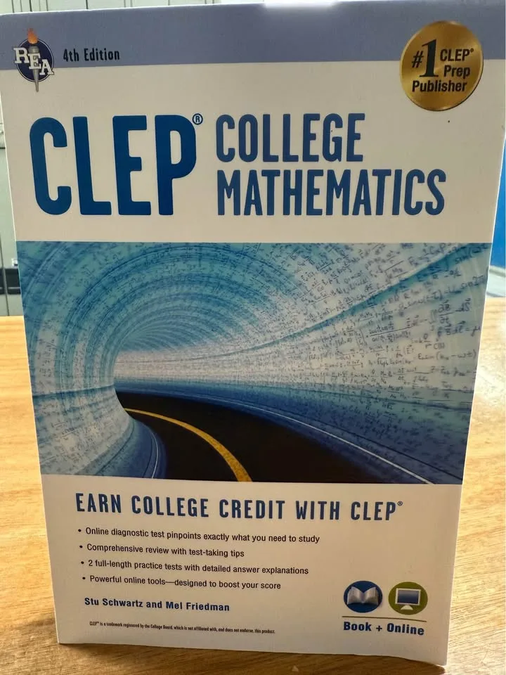 CLEP College Mathematics 4th Ed. - NEW image indicator(2)