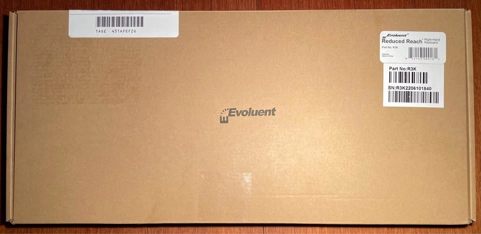 BRAND NEW! Evoluent R3K Reduced Reach Right-Hand Keyboard - photo 2