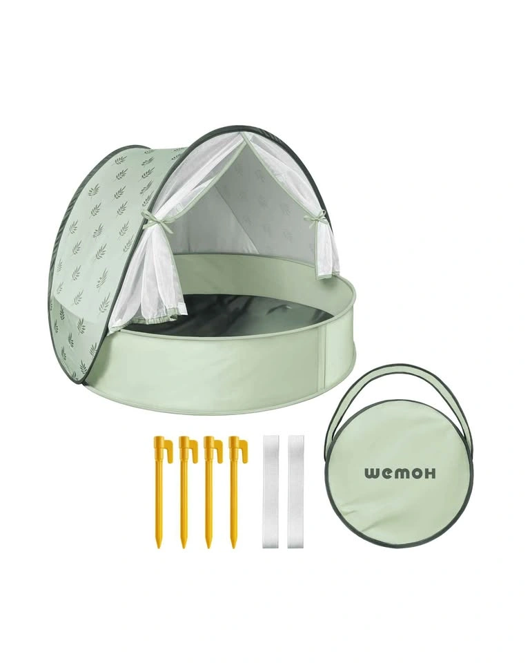 Brand New WEMOH T1 Plus Baby Beach Tent with 3-in-1 UPF 50+ Sun - photo 3