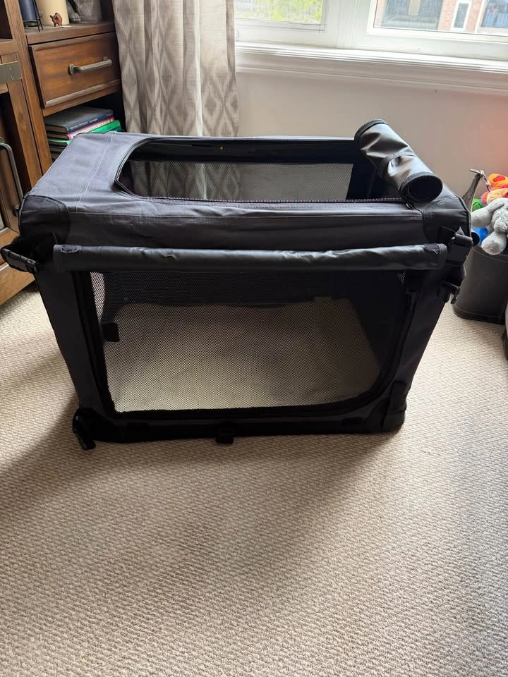 Maelson 72 soft dog crate - grey - photo 2
