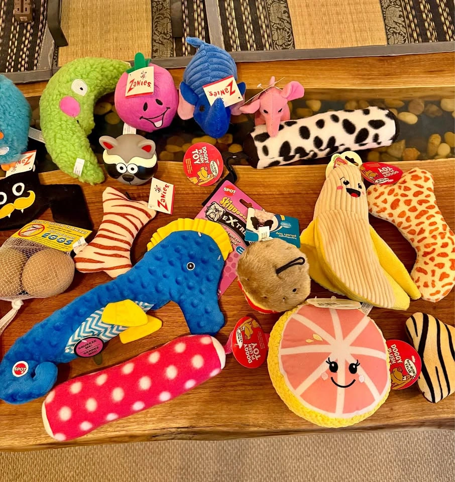 Assorted Dog Toys