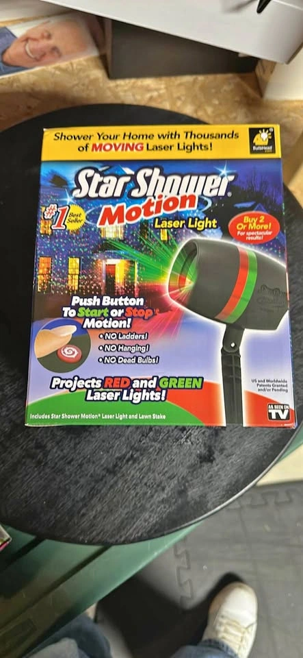 Star shower Motion laser light