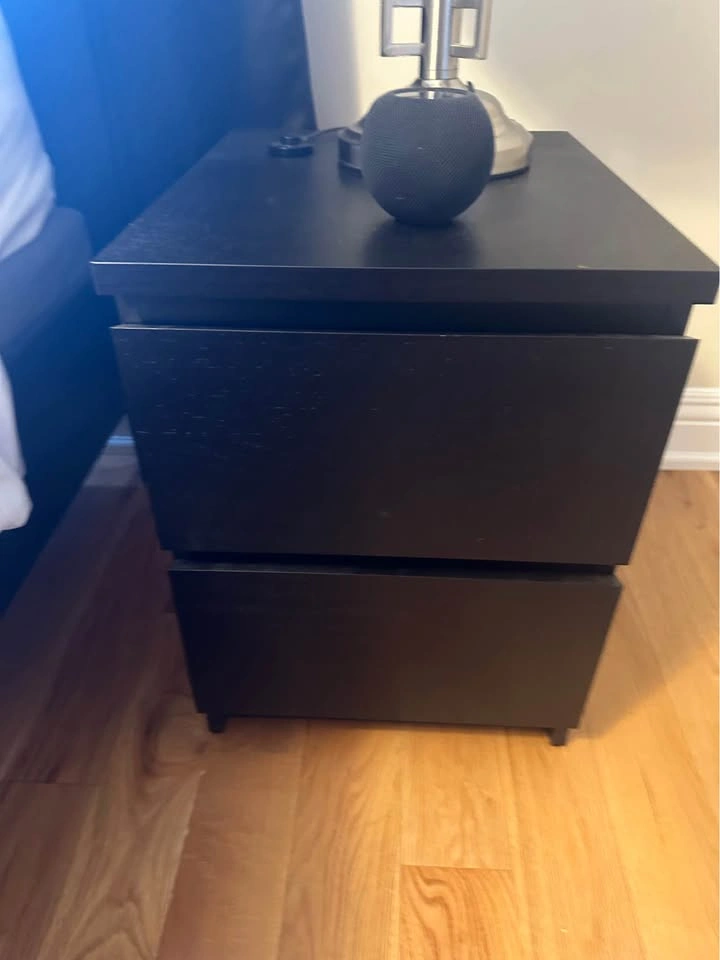 IKEA Bedroom Set – Queen Bed, Dresser, Mirror, 2 Night Tables - photo 4