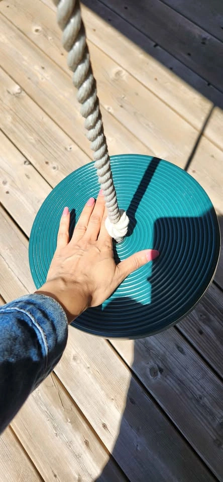 Children's rope swing for outside - photo 3