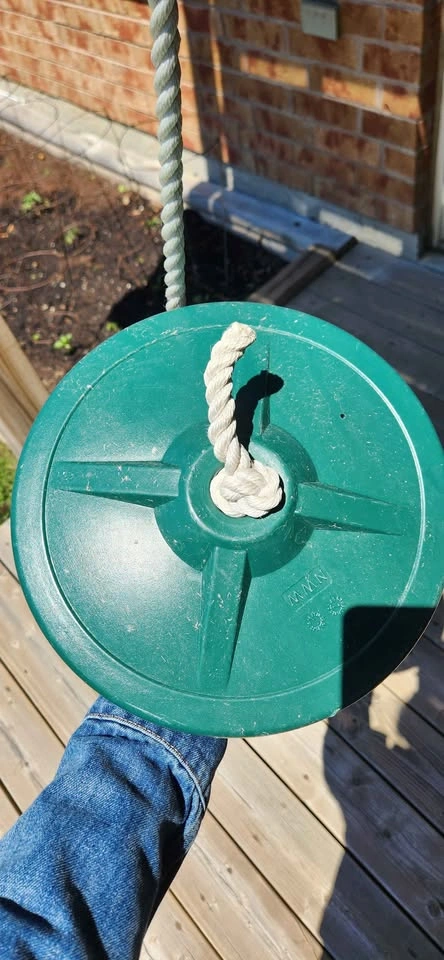 Children's rope swing for outside - photo 4