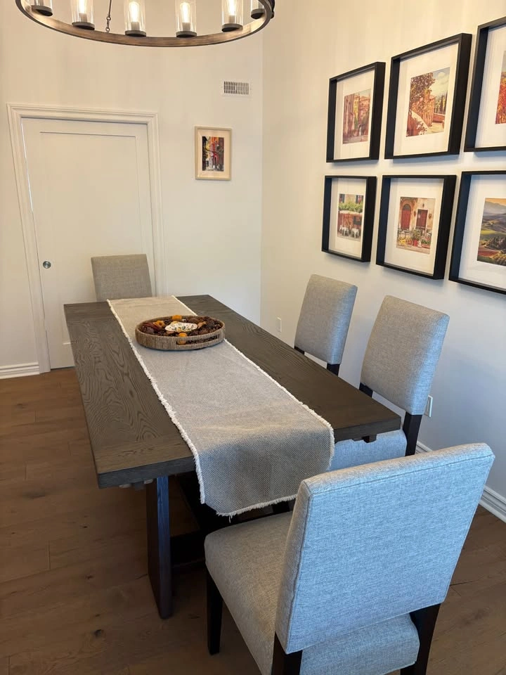Arhaus Whitby Extension Dining Table + 4 Torino Chairs - photo 4