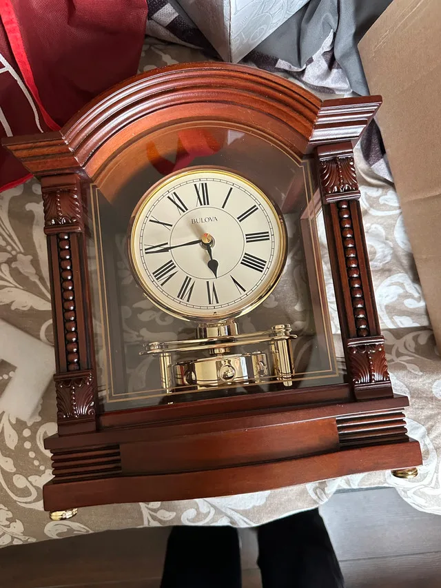 Bulova Mantel Clock B1987 - New in Box thumbnail