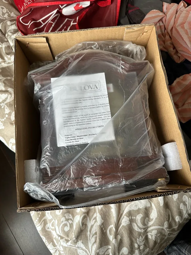 Bulova Mantel Clock B1987 - New in Box image indicator(2)