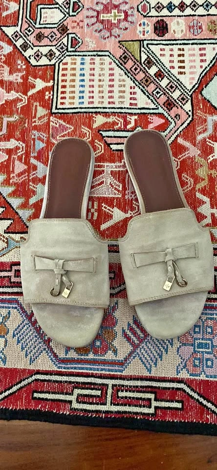 Pre Loved Loro Piana Summer Charms Sandal