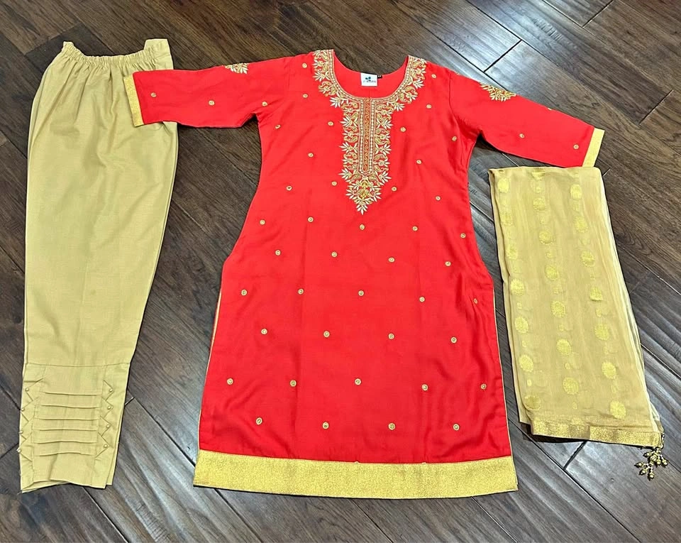 RSM Silks Punjabi Suit – Size 44 – Unworn