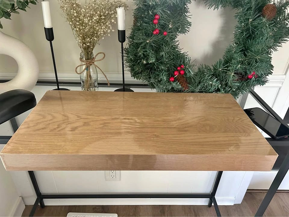 Deep and Wide Floating Shelf