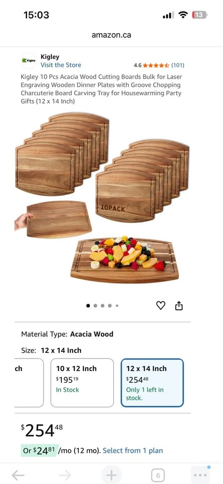 Kigley Acacia Cutting Boards - photo 4