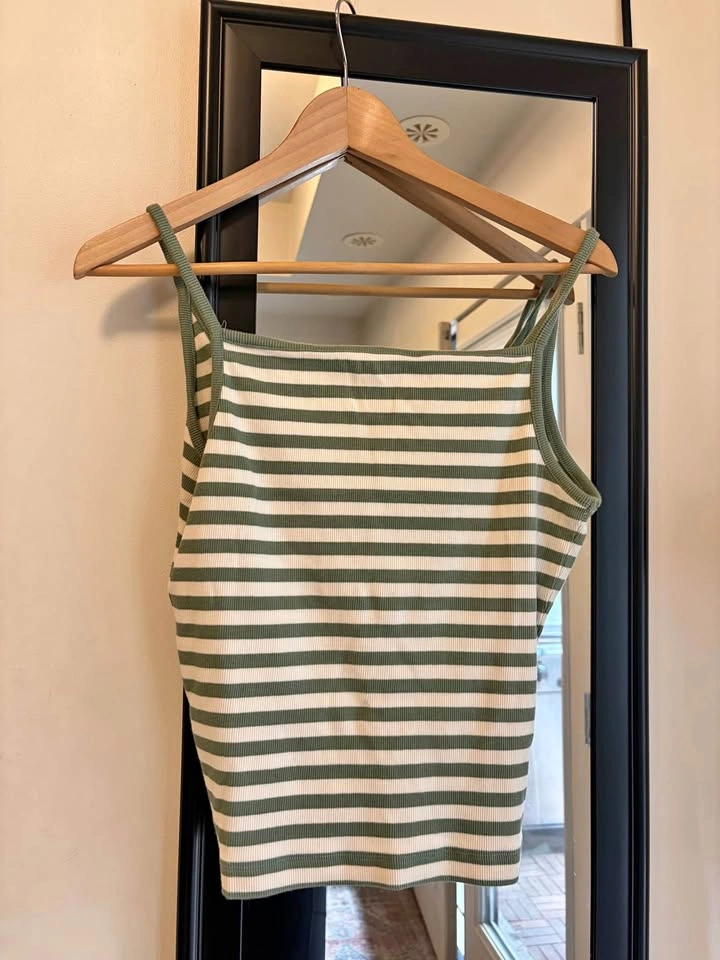 KOTN striped ribbed tank top (Medium)