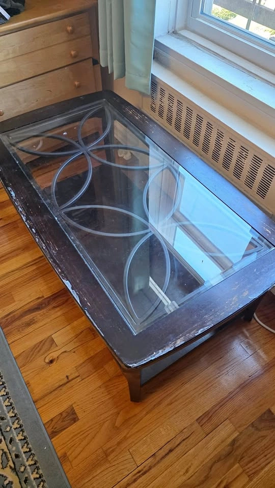 Annandale Rectangular Glass Coffee Table
