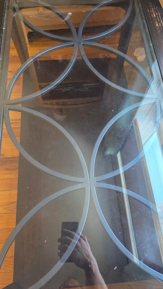 Annandale Rectangular Glass Coffee Table - photo 4