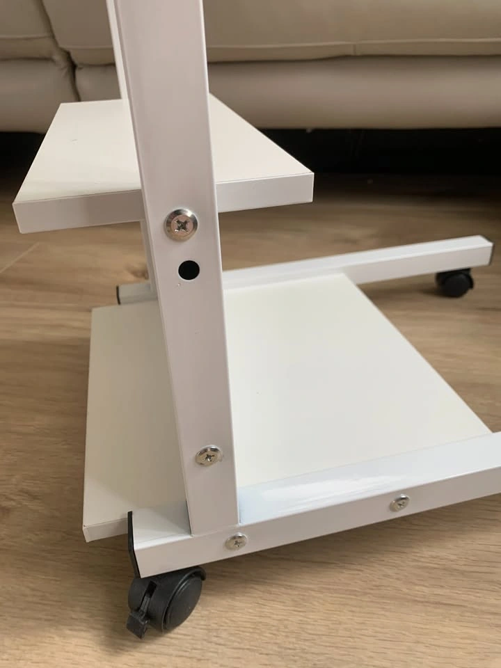 Adjustable Height Rolling Laptop Side Table Stand - photo 5