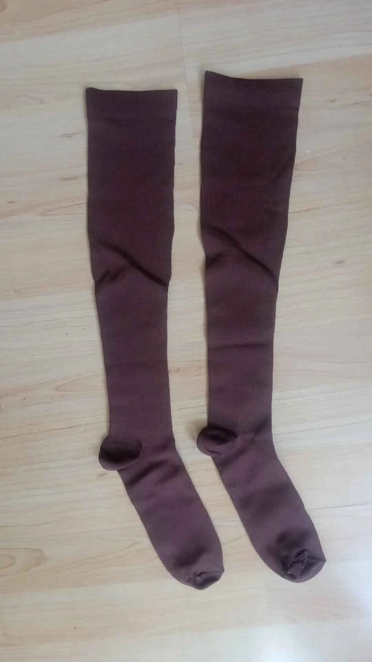 Brown S/M Long Socks - photo 2